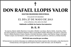 Rafael Llopis Valor
